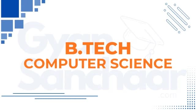 BTech Computer Science cover image