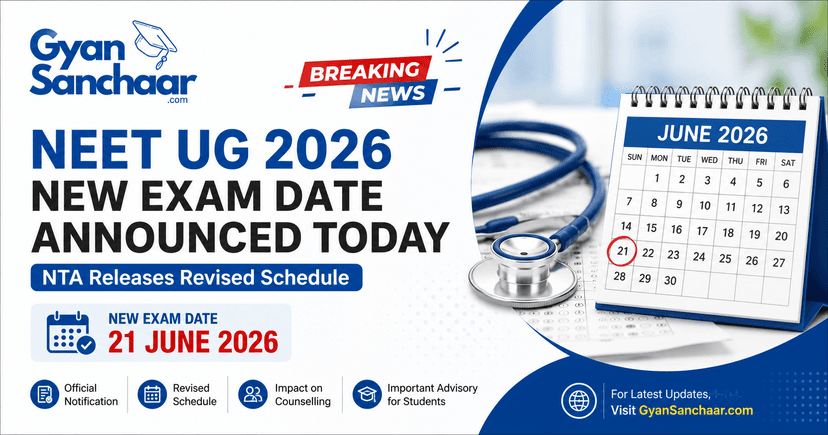 NEET UG 2026 New Exam Date Announced by NTA Today